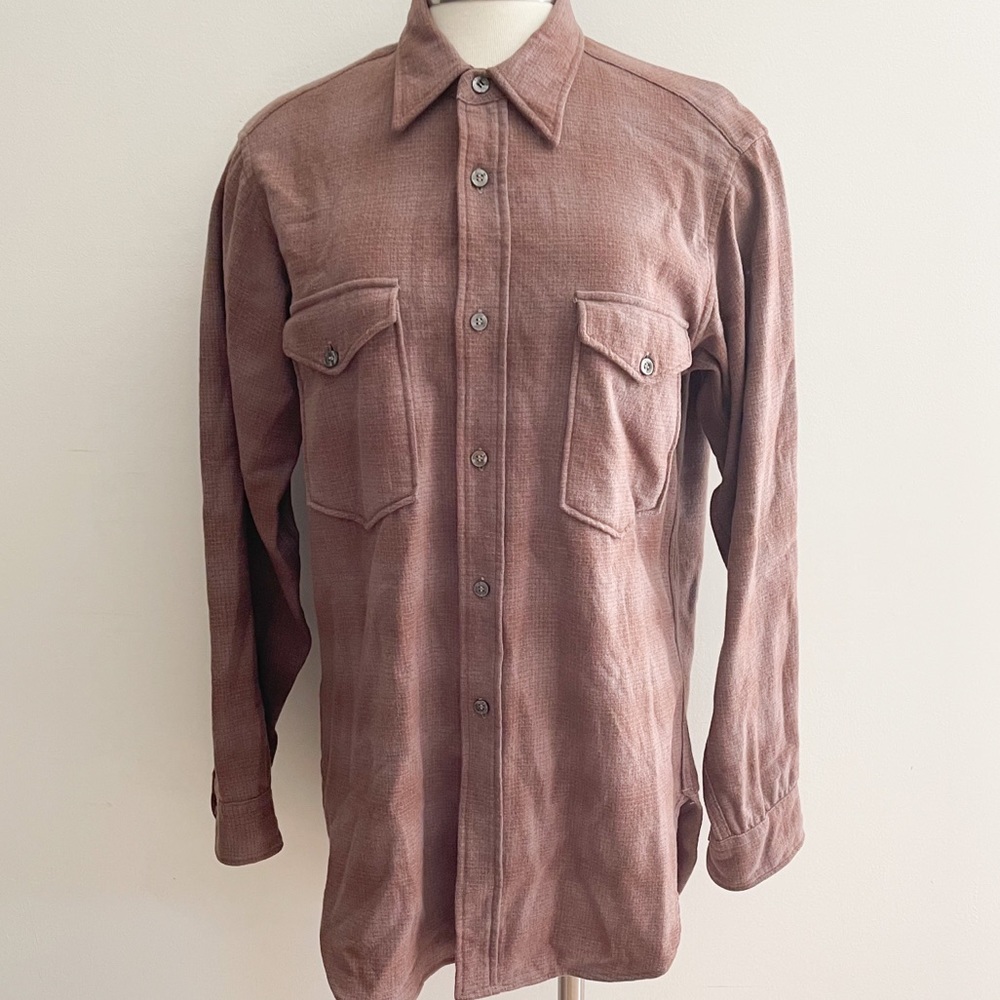 Pendleton Vintage 60’s Plaid Wool Shirt Jacket